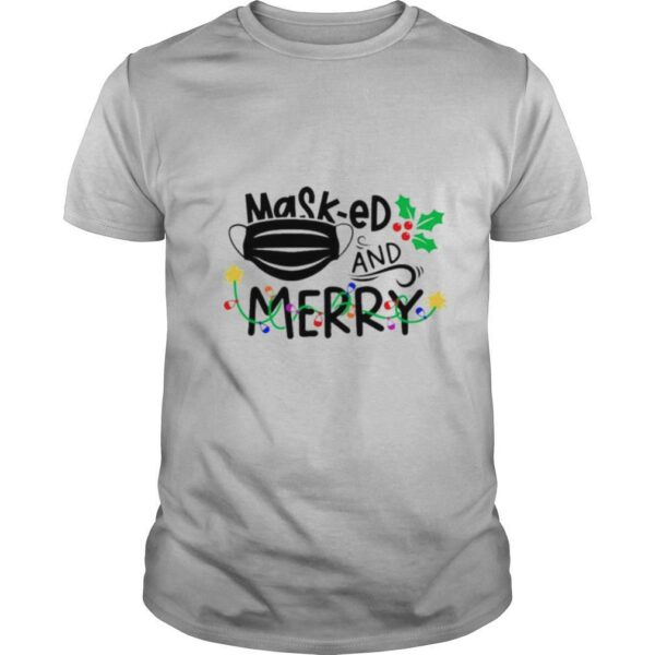 Mask ed and Merry Christmas 2020 shirt