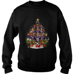 Melbourne Storm team players Christmas tree shirt 3