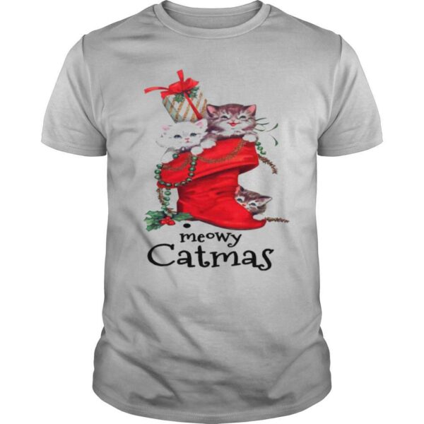 Meow Catmas Merry Christmas shirt