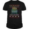 Merry And Bright 2020 Dumpster Fire Ugly Christmas Sweater Gift Merry And Bright 2020 shirt