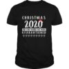 Merry Christmas 2020 The One Where We Were Quarantine Santa Hat Xmas shirt
