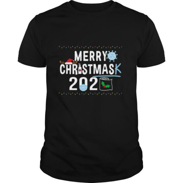 Merry Christmas 2929 Toilet Paper Mask Coronavirus shirt