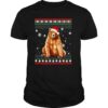 Merry Christmas Bear Costume Santa Hat In Snow Ugly shirt