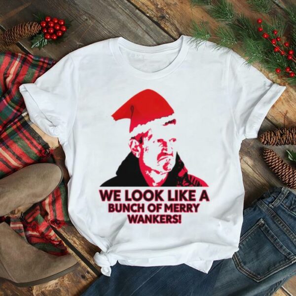 Merry Christmas Guenther Steiner We Look Like A Bunch Of Merry Wankers shirt