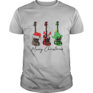 Merry Christmas Guitar shirt