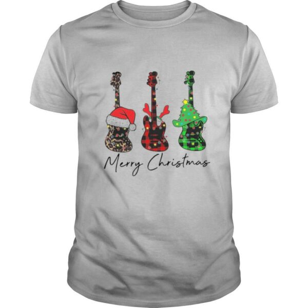 Merry Christmas Guitar shirt