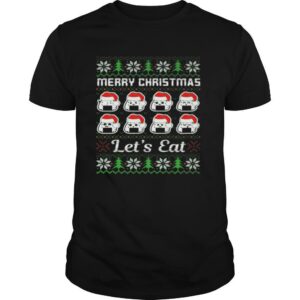 Merry Christmas Lets Cats Hat shirt