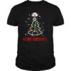 Merry Christmas Nurse Shirt Stethoscope Tree Lights Gift shirt
