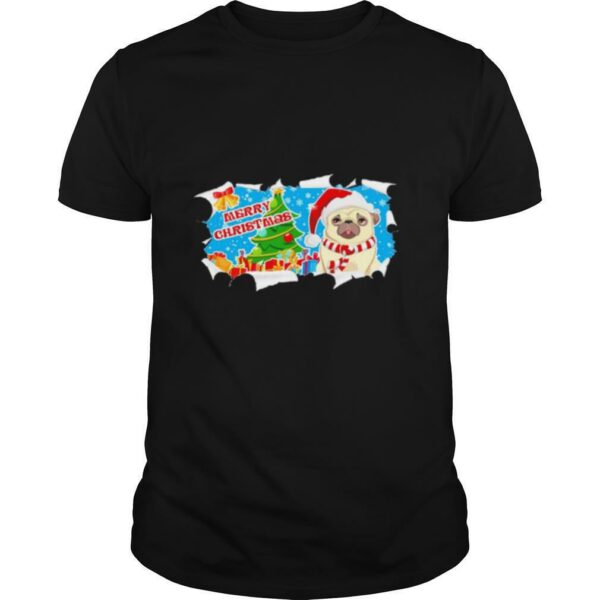 Merry Christmas Pug shirt