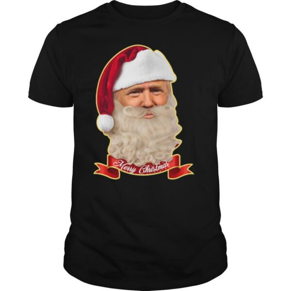 Merry Christmas Santa Trump Claus Make Christmas Great Again shirt