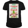 Merry Christmas Ya Filthy Animal Cow shirt