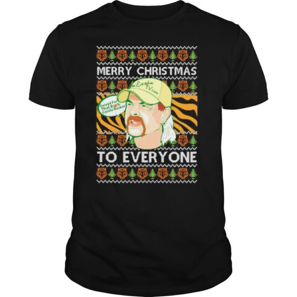 Merry Christmas to everyone shirt