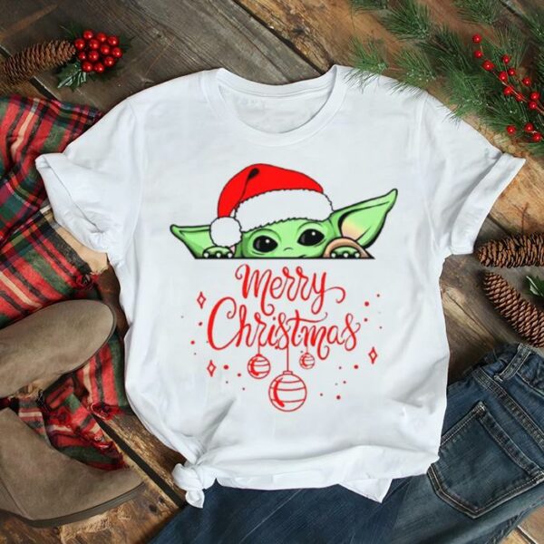 Merry Chritsmas Baby Yoda Christmas T Shirt