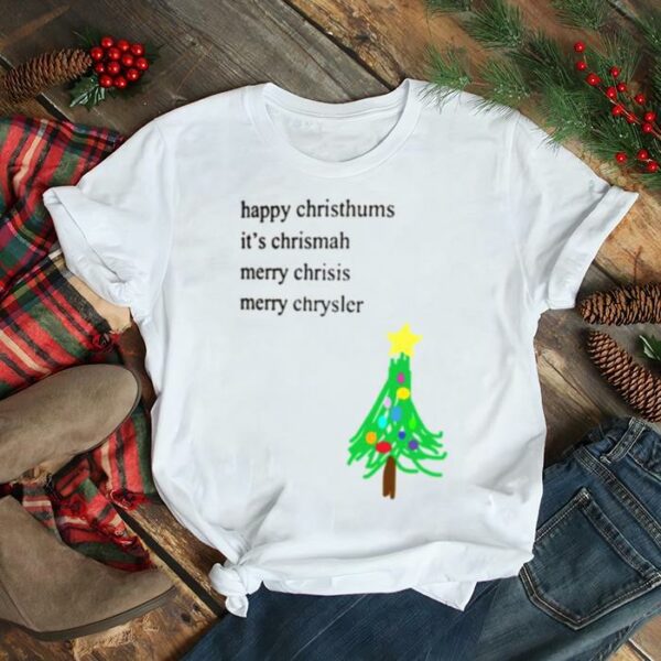 Merry Chrysler Christmas Design Xmas shirt