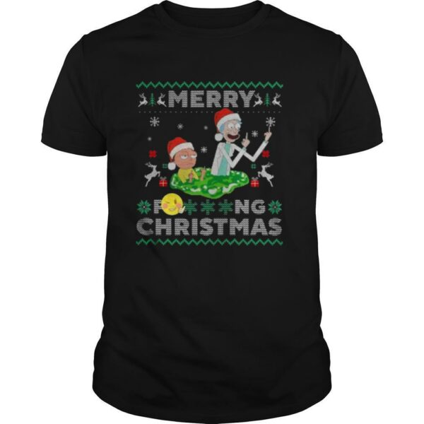 Merry Fucking Christmas Rick And Morty shirt