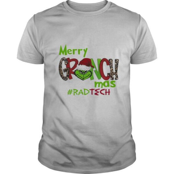 Merry Grinchmas #Rad Tech Christmas shirt