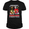 Merry Kansas Chiefs Christmas Snoopy shirt