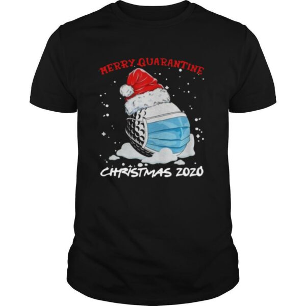 Merry Quarantine Christmas 2020 Golf Ball shirt