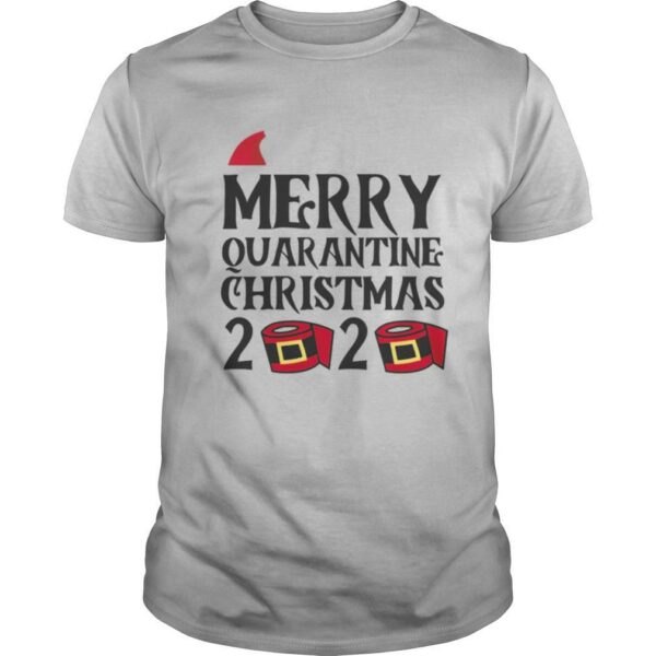 Merry Quarantine Christmas 2020 Hat Santa Clause shirt