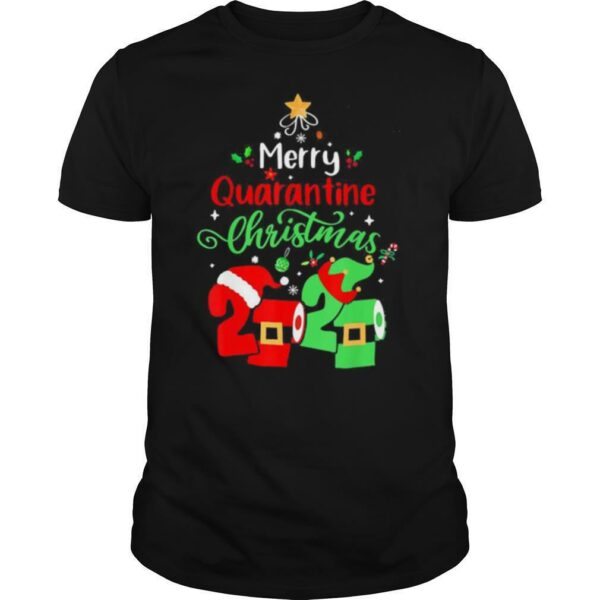 Merry Quarantine Christmas 2020 Pajamas Family Matching Xmas shirt