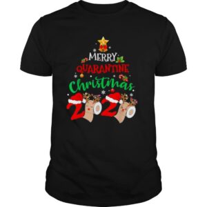 Merry Quarantine Christmas 2020 Pajamas Matching Family Gift shirt