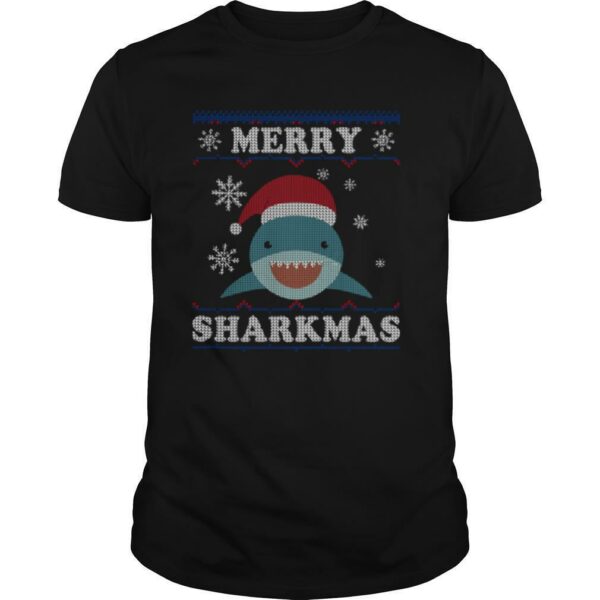 Merry Sharkmas Shark Christmas For Toddler shirt