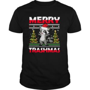 Merry Trashmas Raccoon Christmas shirt