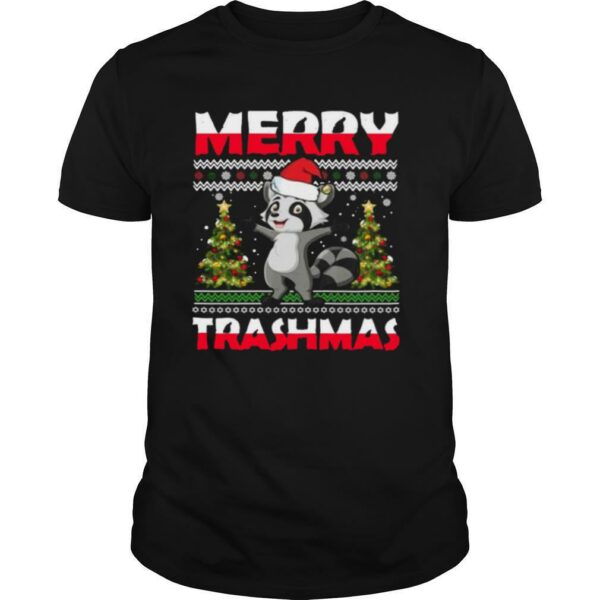 Merry Trashmas Raccoon Christmas shirt