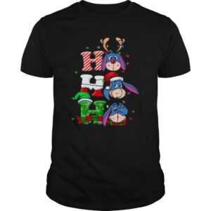 Merry christmas donkey eeyore ho ho ho shirt