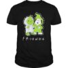 Merry christmas grinch and snoopy friends shirt