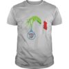 Merry christmas grinch holding oklahoma city thunder okc logo shirt