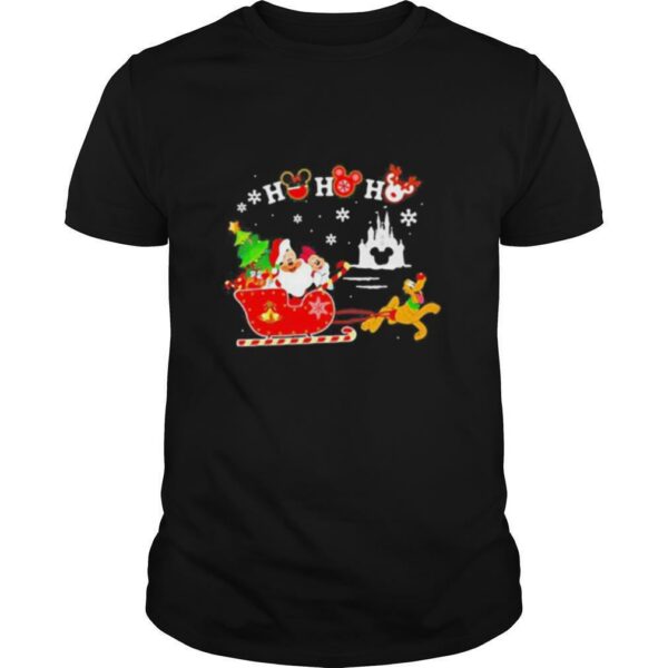 Merry christmas mickey mouse ho ho ho shirt