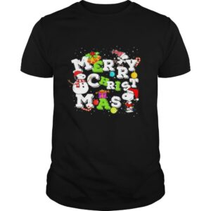 Merry christmas snoopy santa shirt