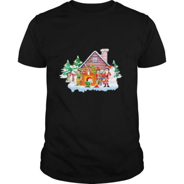 Merry christmas the peanuts and snoopy shirt