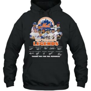 Met New York Mets Legends Thank You For The Memories Signatures Shirt 3