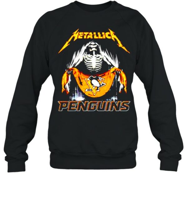 Metallica Pittsburgh Penguins Master of Puppets shirt