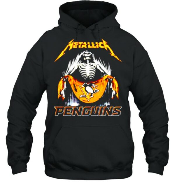 Metallica Pittsburgh Penguins Master of Puppets shirt