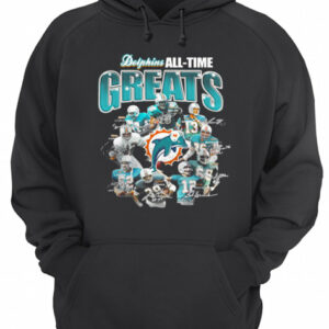 Miami Dolphins All time Greats Players Signatures shirt 3