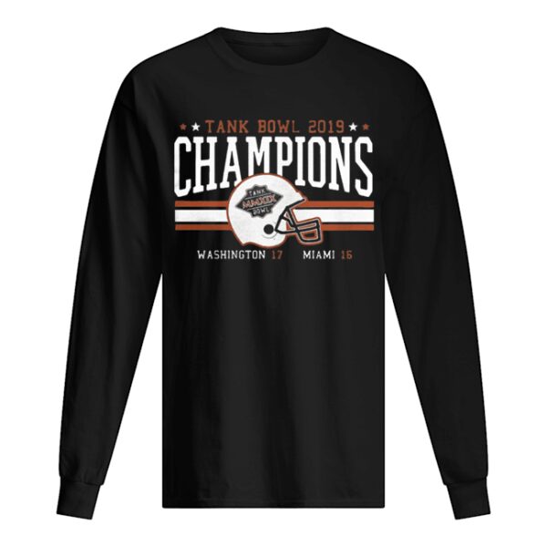 Miami Football Tank Bowl Champs 2020 t-shirt