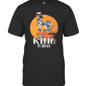 Michael Jackson And Monkey The King Is Here T-Shirt