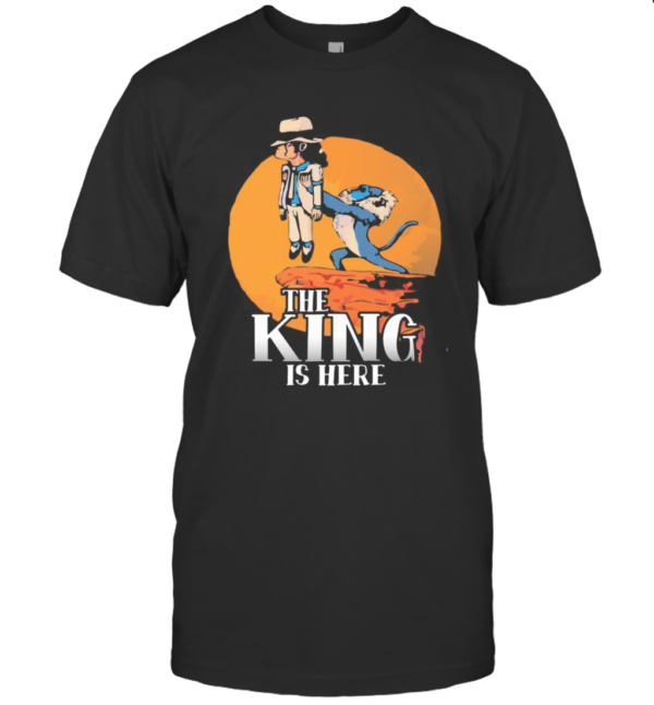 Michael Jackson And Monkey The King Is Here T-Shirt