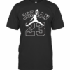 Michael Jordan 23 Chicago Bulls Basketball Signature T-Shirt