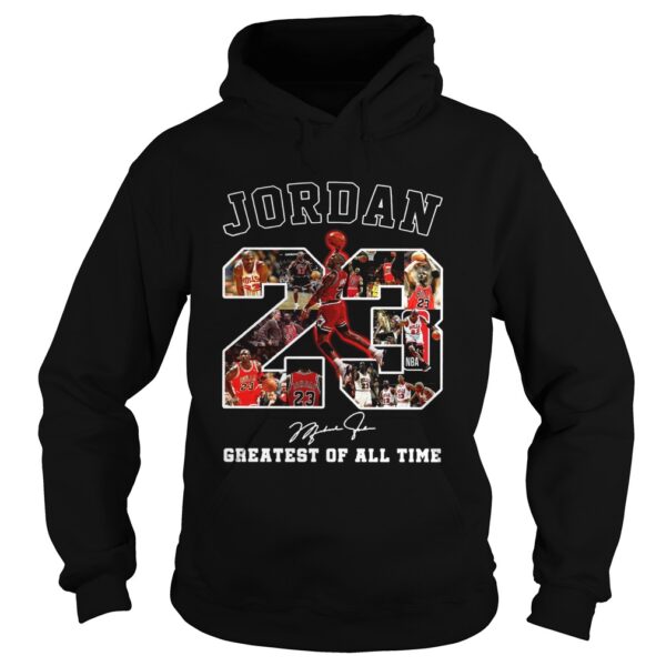 Michael Jordan 23 signature greatest of alltime shirt