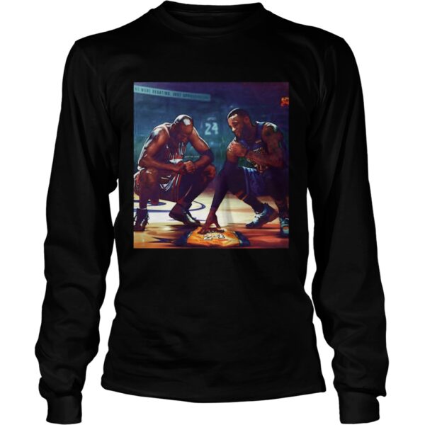 Michael Jordan Lebron James RIP Kobe Bryant shirt