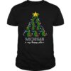 Michigan is my happy place Christmas shirt