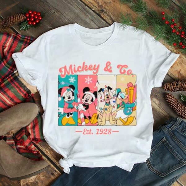 Mickey And Co 1928 Christmas shirt