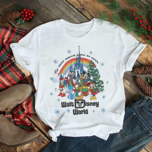 Mickey And Friends the most magical place on earth Walt Disney world Christmas shirt