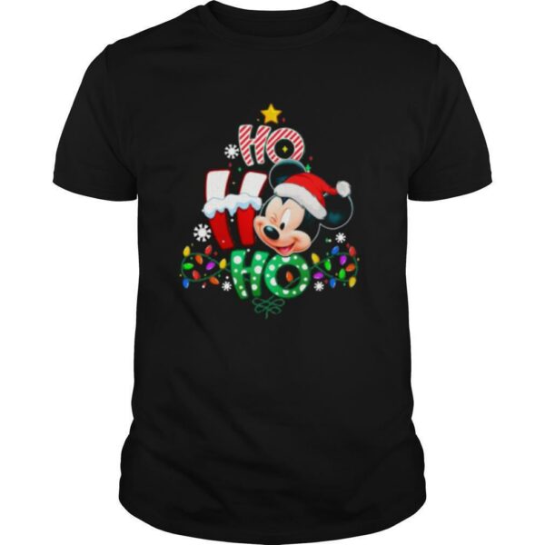 Mickey Disney Ho Ho Ho Christmas shirt