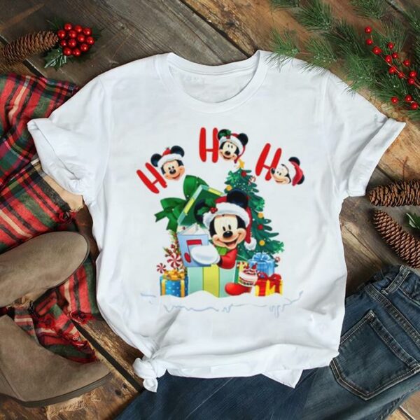 Mickey Mouse Christmas Hohoho Cartoon Character shirt