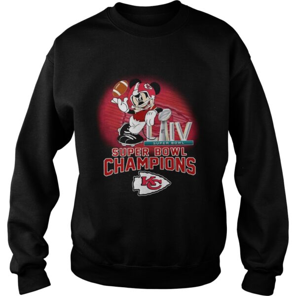 Mickey Mouse Super Bowl Champions Kansas City Chiefs shirt